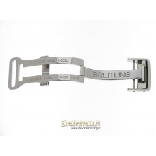 Chiusura deployant Breitling acciaio 18mm nuova